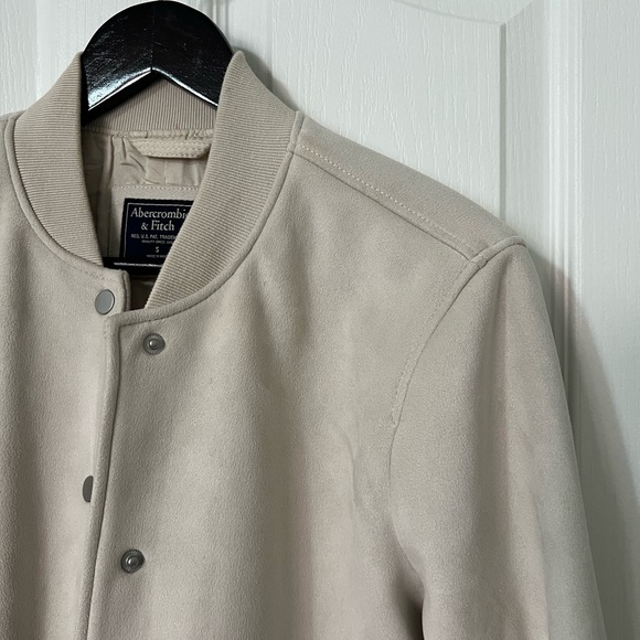 Light Suede Bomber Jacket - Picture 4 of 4